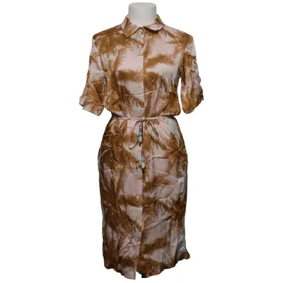 Skjortekjole (Brun, Beige) fra La Petite Francaise Viscose