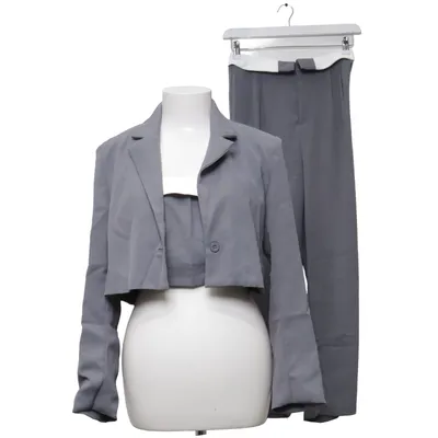 Kostym (Grå, Vit) Polyester