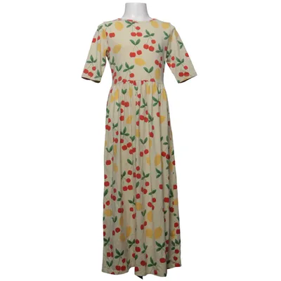 Kjole (Beige, Flerfarvet) fra Mini Rodini Bomuld, Elastan