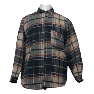 Chemise en flanelle (Bleu, Beige, Vert) de Exit Polyester, Laine