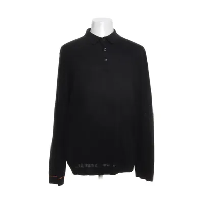 Rugby shirt (Black) from Joe Merino Merino wool