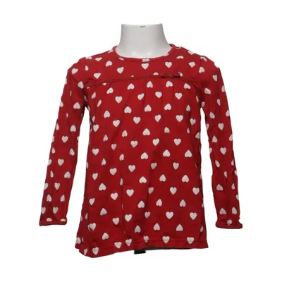 Long sleeve T-shirt (Red, White) from Lindex Kids Cotton