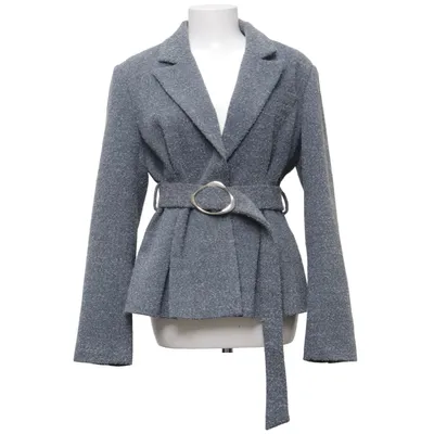 Blazer (Grå) fra NA-KD Akryl, Polyester, Uld