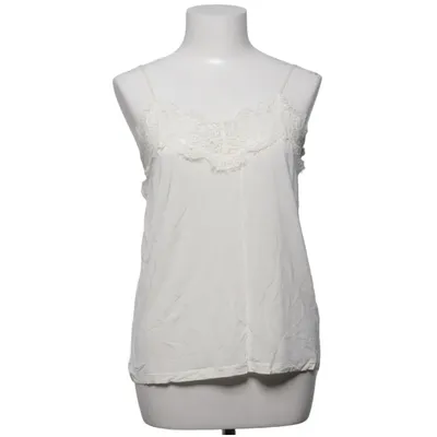 Tanktop  (Hvid) fra Ganni Elastan, Viscose
