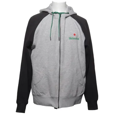 Huvtröja (Grå, Svart) från Heineken Bomull, Polyester