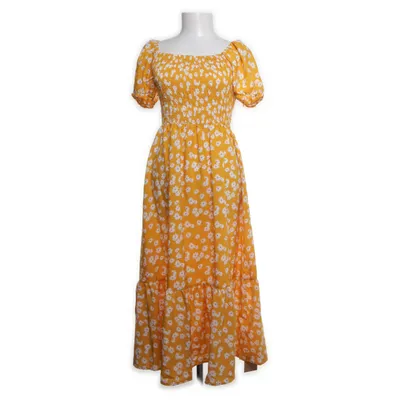 Långklänning (Gul) Polyester