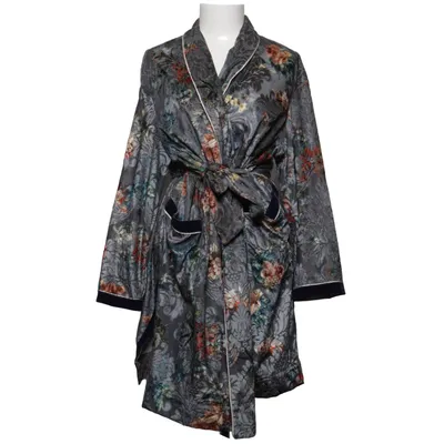 Morgenkåbe (Grå, Flerfarvet) fra Zara Basic Collection Polyester