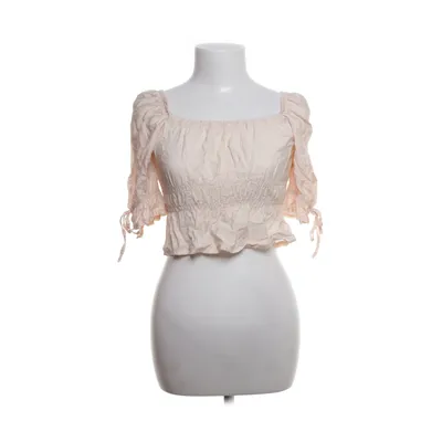 Crop top (Pink) fra Chiquelle Viscose, Nylon