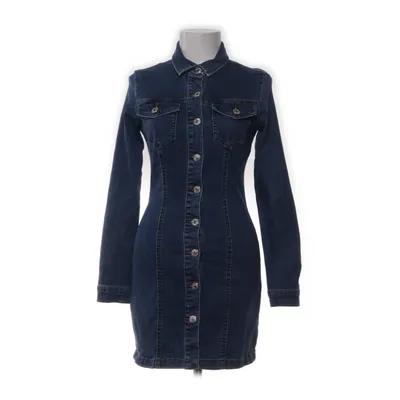 Jeansklänning (Blå) från Denim Co Bomull, Elastan, Polyester