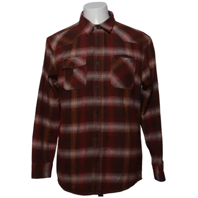 Chemise en flanelle (Rouge, Marron, Multicolore) de Tom Tompson Coton, Polyester