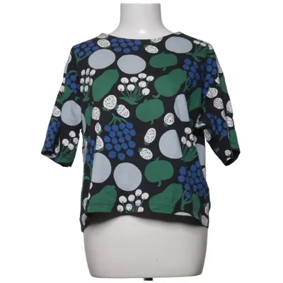 T-shirt (Black, Blue, Green) from Marimekko x Uniqlo Cotton