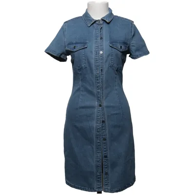 Denim jurk (Nmjoy S/S Dress Mb Bg Noos) van Noisy May Katoen, Elastaan, Polyester