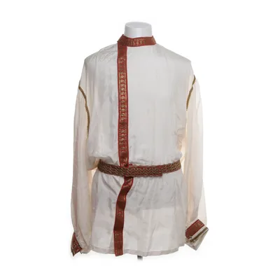 Folk costume (White, Multicolored)