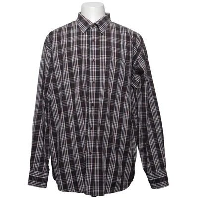 Chemise en flanelle (Marron, Blanc, Bleu) de One Way Coton, Polyester