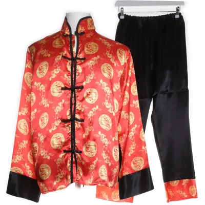 Feestkostuums (Zwart, Rood) Polyester