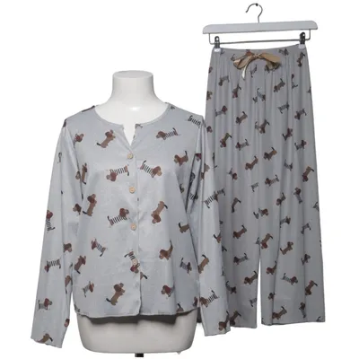 Pyjama (Grijs, Bruin, Wit) van Fashion Polyester