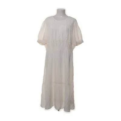 Kjole (Hvid) fra Bonprix Polyester, Viscose