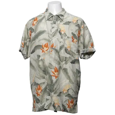 Chemise à manches courtes (Vert, Blanc, Multicolore) de Bill Blass Polyester