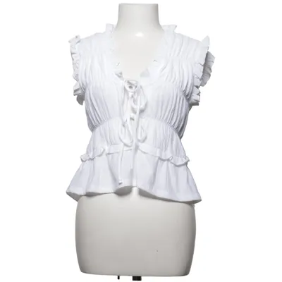 Top (White) from Gina Tricot Recycled polyester