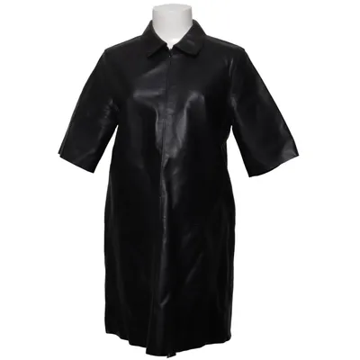 Lederkleid (Schwarz) von & Other Stories Viskose, Leder