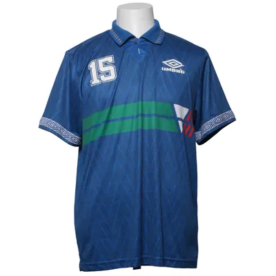 Fotbollströja (Blå, Flerfärgad) från Umbro Polyester