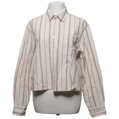 Shirt (Wit, Rood) van JW Anderson x Uniqlo Katoen, Viscose