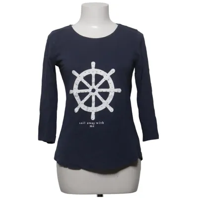 Lange mouwen shirt (Blauw) van Flash Essential Organisch katoen