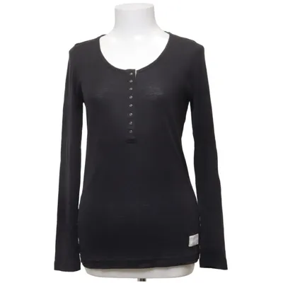 Henley shirt (Zwart) van Mons Royale