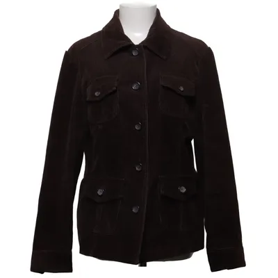 Jacket (Brown) from Biaggini Cotton, Elastane, Polyester
