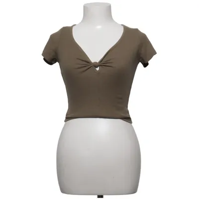 Crop top (Brun) från Bozzolo Bomull, Polyester