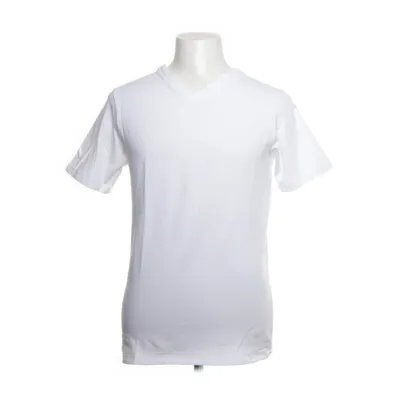 T-shirt (White) from Enrico Mori Cotton, Elastane