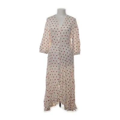 Maxi jurk (Wit, Rood) van Dagmar Viscose