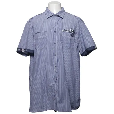 Kortärmad skjorta (Blå, Vit) från Reward Bomull, Polyester
