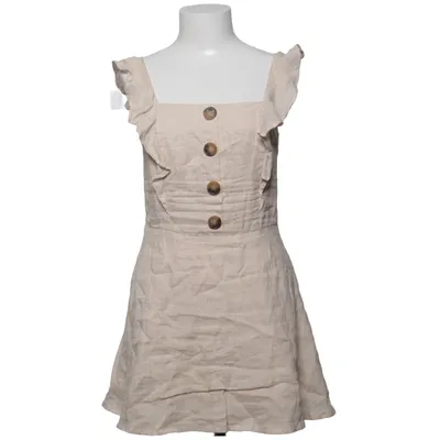 Dress (Beige) from Dilvin Woman Cotton, Linen