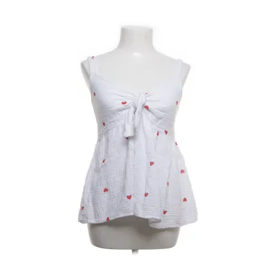 Débardeur (Blanc, Rouge) de Lacomy Coton