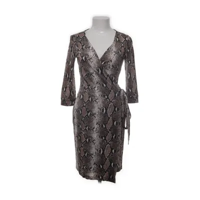 Omlottklänning (Brun, Svart, Vit) från Diane von Furstenberg