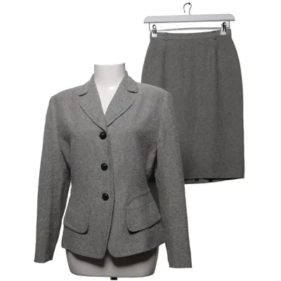 Tailleur jupe (Gris) de Avenue Acétate, Polyester, Soie, Viscose, Laine