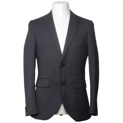 Blazer (Grijs, Zwart) van Matinique Elastaan, Gerecycled polyester, Wol