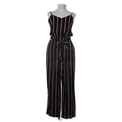 Jumpsuit (Blauw, Wit, Rood) van Vintage Dressing Polyester