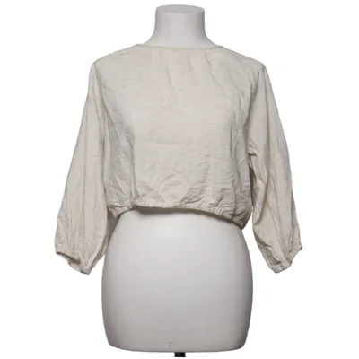 Crop top (Beige) fra One and Other Elastan, Linned, Lyocell, Viscose