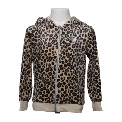 Hoodie (Beige, Brown, Black) from Lindex Kids Elastane, Polyester