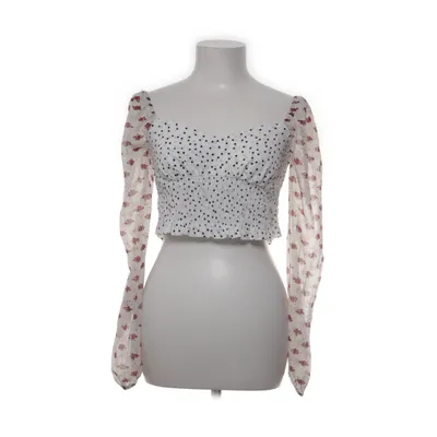 Crop top (Vit, Röd, Svart) från Pretty Darling Polyester