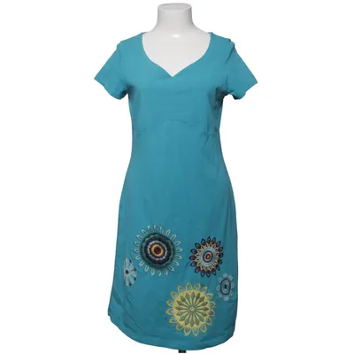 Klänning (Turkos, Flerfärgad) från Qiero Bomull, Elastan