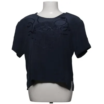 Top (Blauw) van Jean Giovanni Exclusive Zijde