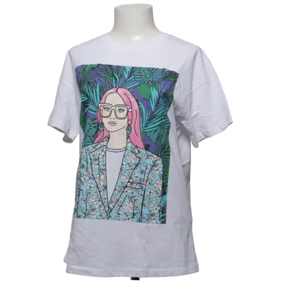 T-shirt (Weiß, Mehrfarbig) von LC Waikiki Baumwolle