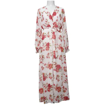Robe longue (Blanc, Rouge, Vert) de Leana Mode