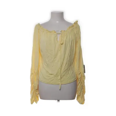 Crop top (Gul) från NLY Trend Elastan, Viskos
