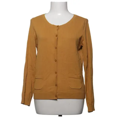 Cardigan (Geel) van H&M Basic Katoen, Polyamide