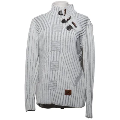 Sweater (Gray, White) from Ce&Ce Acrylic, Wool