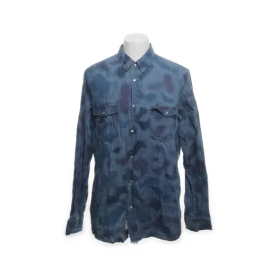 Denim blouse (Blauw, Meerkleurig) van Wood Wood Katoen